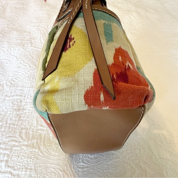 Fossil Floral Fabric Leather Trim Shoulder Bag - Picture 9 of 15